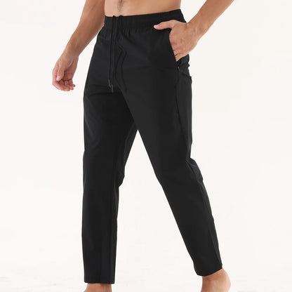 Men's Lightweight Loose Fit Sweatpants with Drawstring