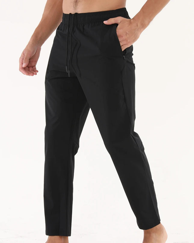 Men's Lightweight Loose Fit Sweatpants with Drawstring