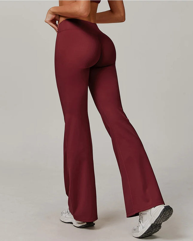 High Waist Yoga Pants for Women - Flare Leggings & Comfortable Activewear