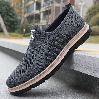 Lightweight Breathable Mesh Casual Shoes for Men - Non-Slip Design