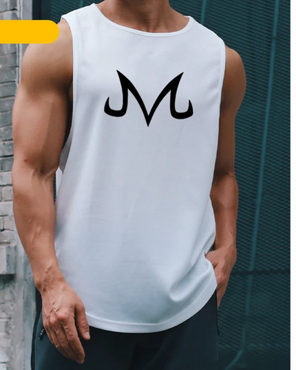 Men's Quick-Dry Sleeveless Stringer Tank Top 