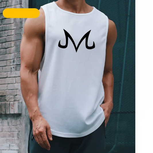 Men's Quick-Dry Sleeveless Stringer Tank Top 