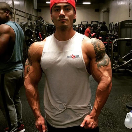 Gym Bodybuilding Casual   Breathable Cotton tank top