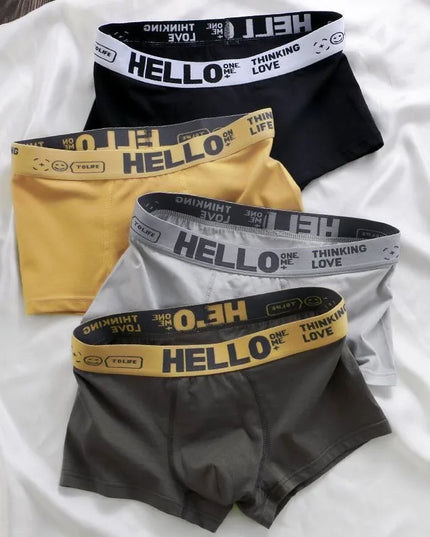 6-Pack Men's Cotton Boxer Shorts – Breathable and Comfortable Underwear