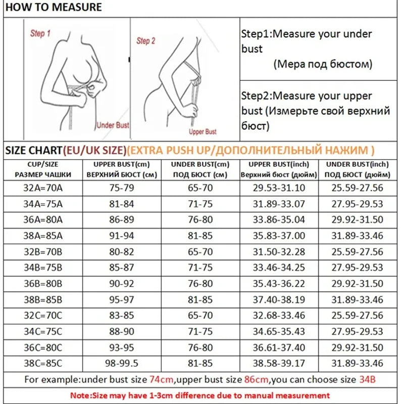 Women's 3-Piece Adjustable Back Seamless Bra Set - No Steel Ring, Anti-Sagging Design