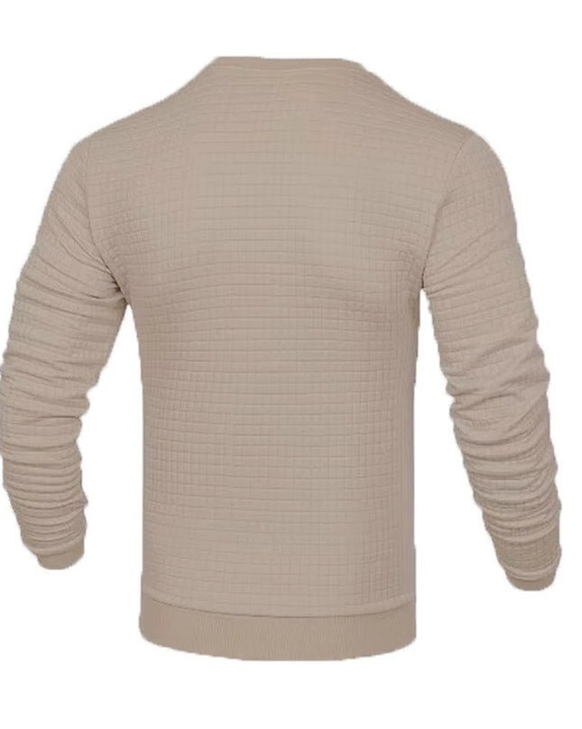 Men’s Casual-Fit Plaid Sweater
