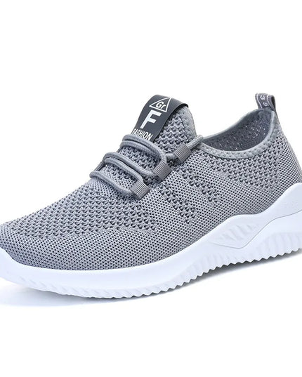 Women's Lightweight Breathable Mesh Running Shoes with Soft Bottom Comfort