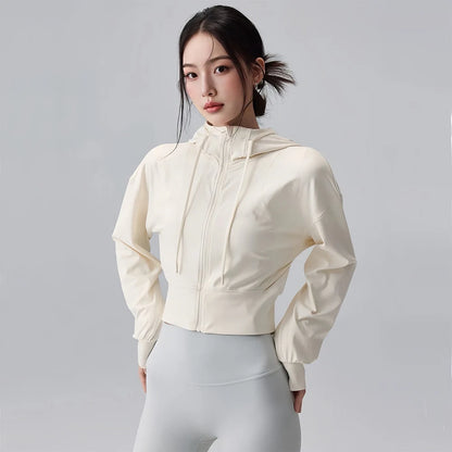 Women's Lightweight Hooded Running Jacket