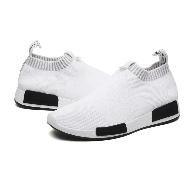 Lightweight Mesh Slip-On Sneakers – Breathable, Comfortable, and Easy to Wear