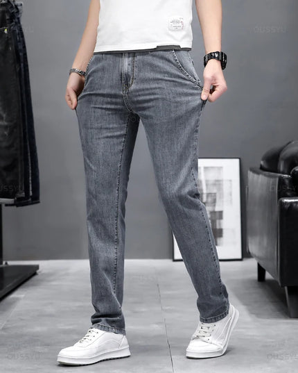 Men's Slim Fit Stretch Skinny Jeans – Casual Casual Denim for Men