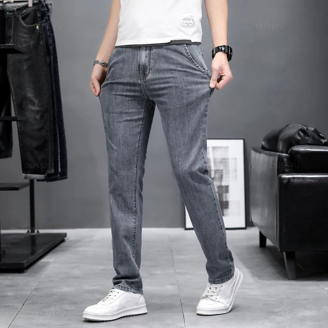 Men's Slim Fit Stretch Skinny Jeans – Casual Casual Denim for Men