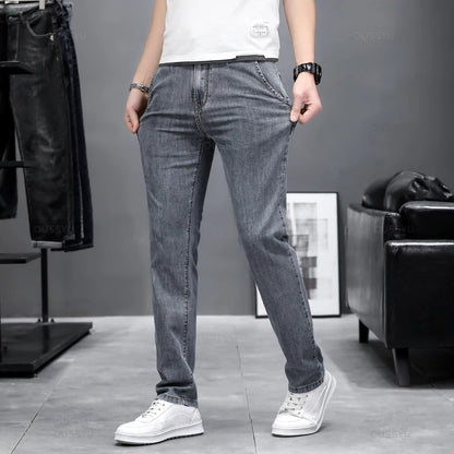 Men's Slim Fit Stretch Skinny Jeans – Casual Casual Denim for Men