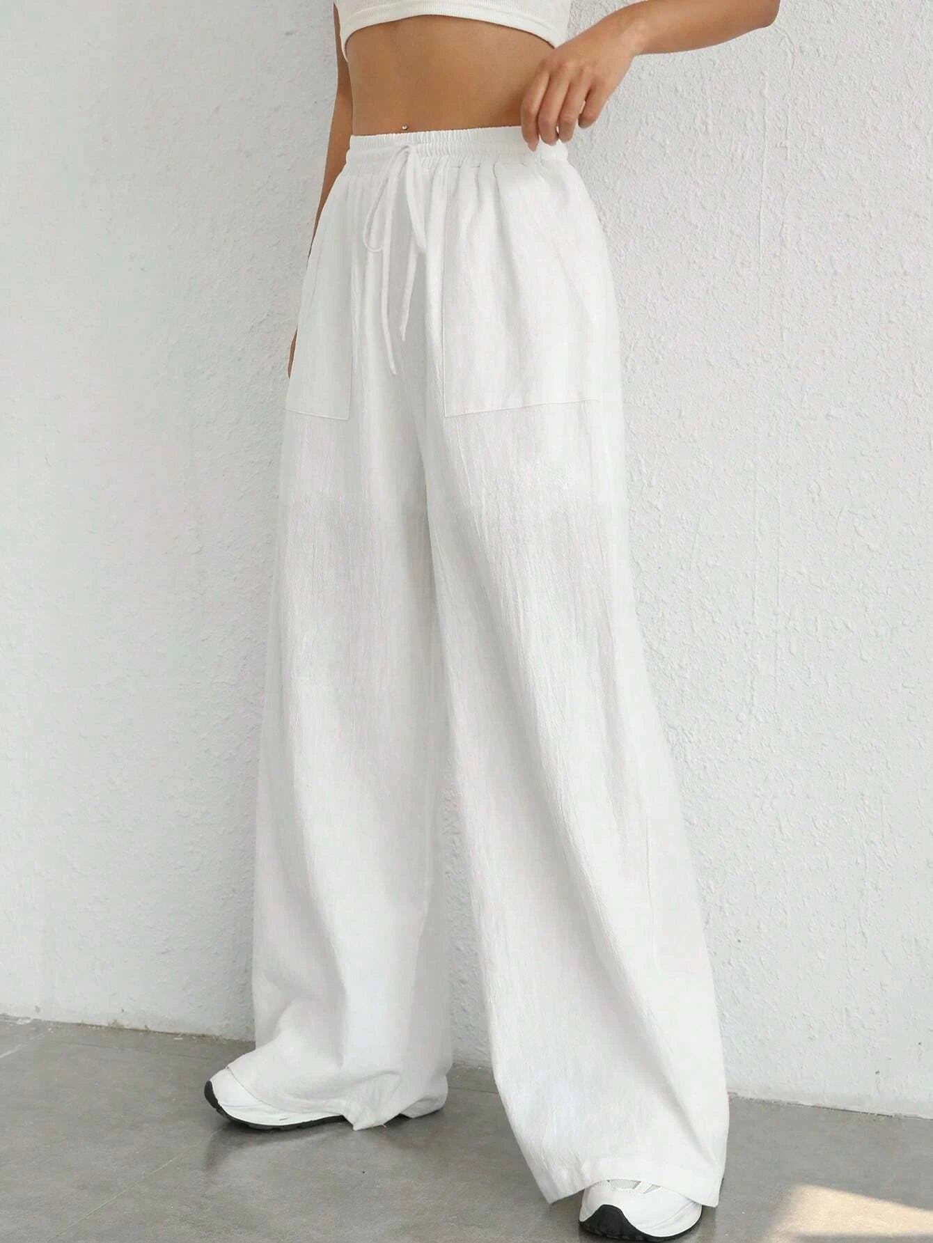 Women's Wide Leg Casual Pants – Comfortable & Trendy Wide-Leg Trousers