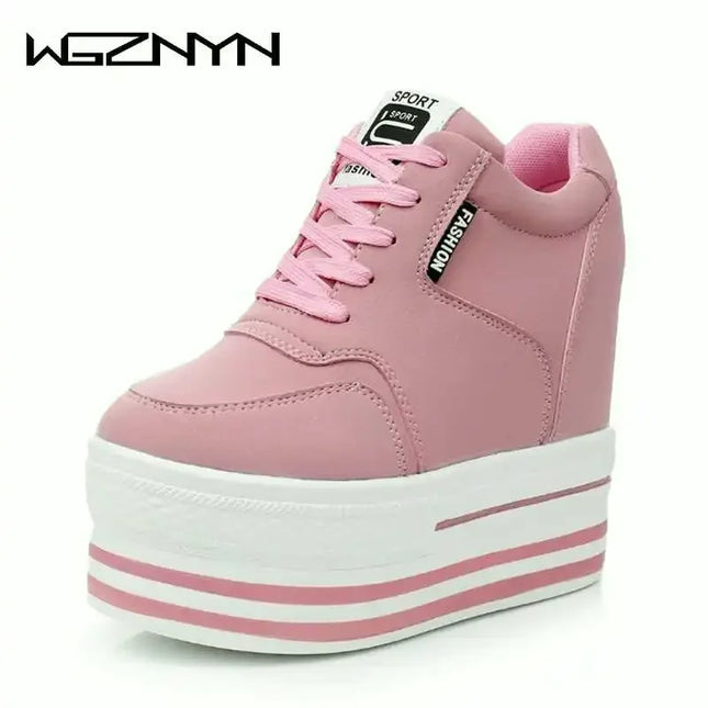 Women's Chunky Heel Sneakers