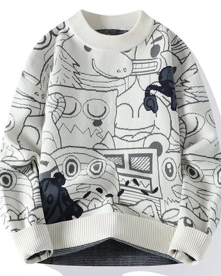 Unisex Long Sleeve Round Neck Sweatshirt