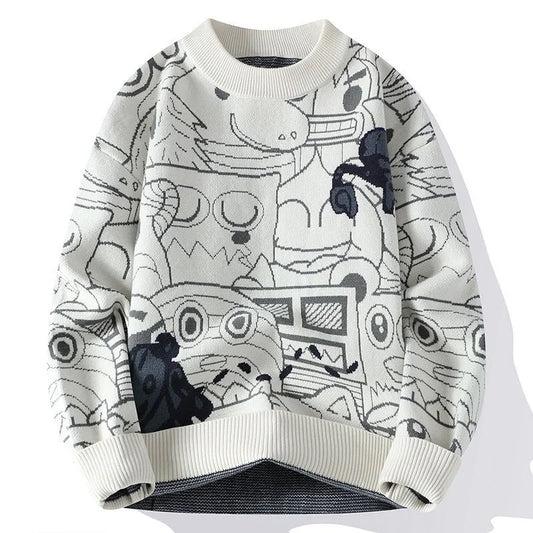 Unisex Long Sleeve Round Neck Sweatshirt