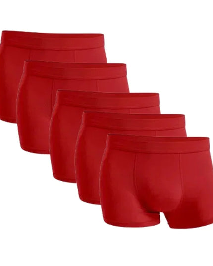 Five-Pack Bamboo Boxers for Men