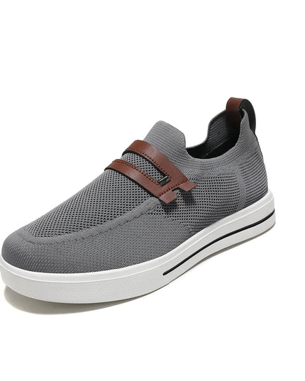 Men's Lightweight Mesh Breathable Casual Sneakers - Soft Sole Comfort Footwear