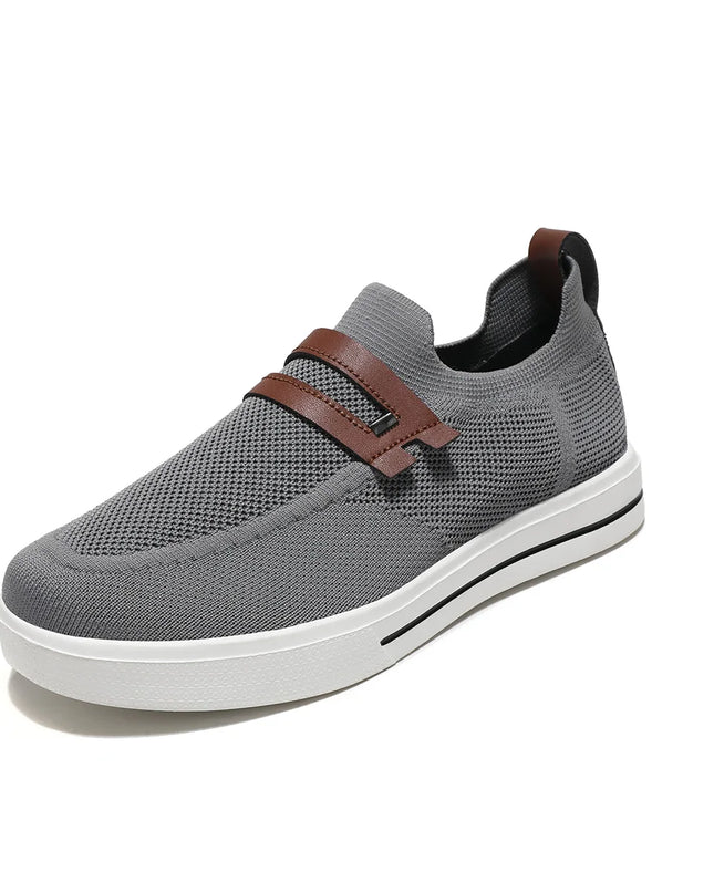 Men's Lightweight Mesh Breathable Casual Sneakers - Soft Sole Comfort Footwear