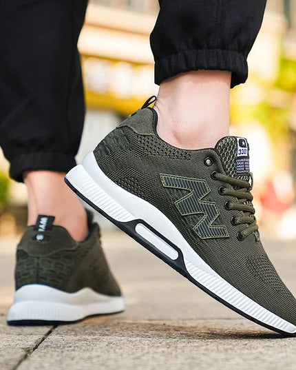 Men's Elevator Sneakers with 6cm Height-Increasing Insole
