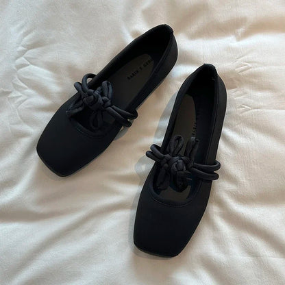 Elegant Women’s Satin Mary Jane Shoes