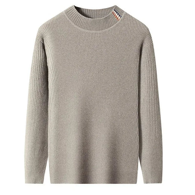 Men's Ferret Velvet Stretch Half Turtleneck Sweater
