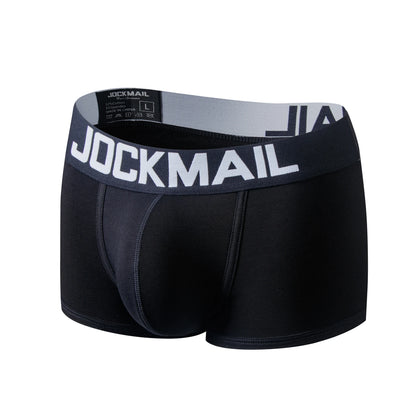 JOCKMAIL 6Pcs/Lot  Man  Boxershorts Cotton Men Boxers Male Breathable Underwear Men’s Panties Soft Boxer Briefs