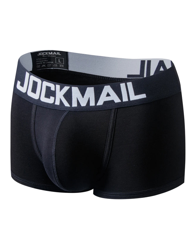 JOCKMAIL 6Pcs/Lot  Man  Boxershorts Cotton Men Boxers Male Breathable Underwear Men’s Panties Soft Boxer Briefs