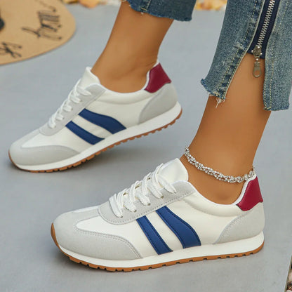 Women's Lightweight Breathable Lace-Up Sneakers