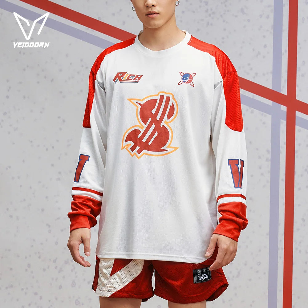 Veidoorn Men's Casual Long Sleeve Sweater
