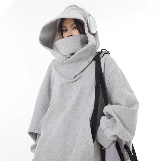 Unisex Ninja Turtleneck Oversized Hoodie