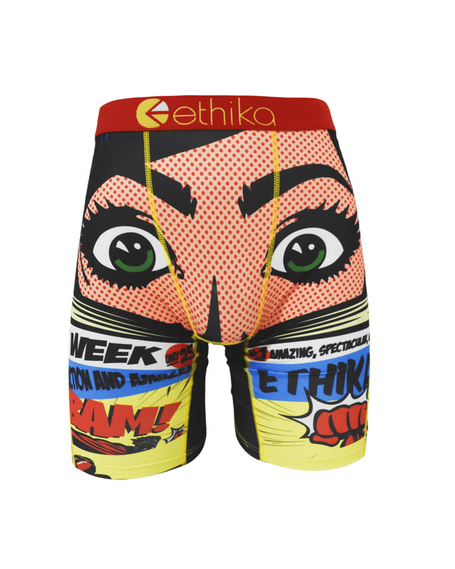 Ethika Men's Boxer Briefs with 4-Way Stretch and Breathable Fabric