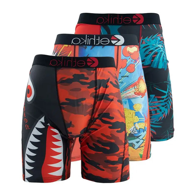 Ethika 3-Pack Men's Boxer Briefs Underwear