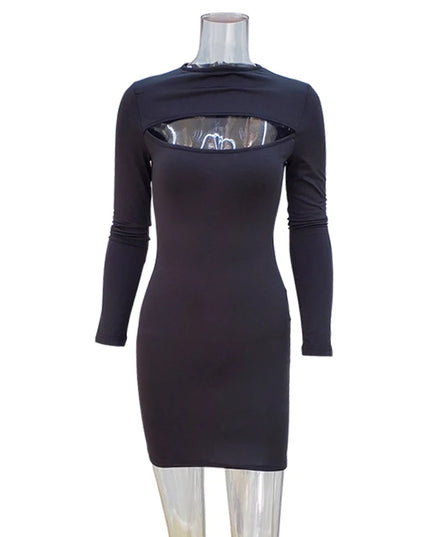 Hollow-Out Corset Mini Dress: Bodycon Styles for Women