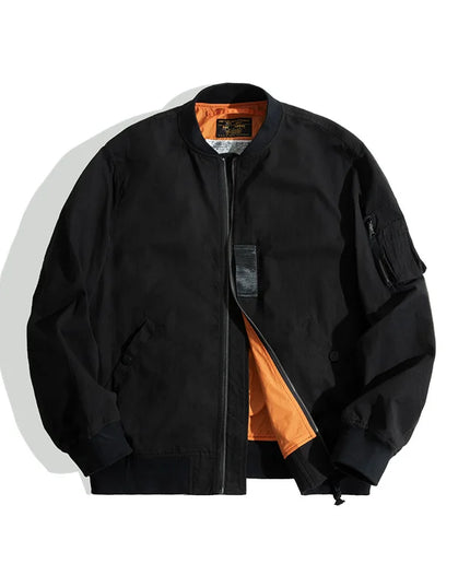 Men's Bomber Zipper Jacket -  Stylish Men's Casual Style Outwear