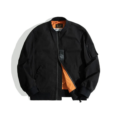 Men's Bomber Zipper Jacket -  Stylish Men's Casual Style Outwear