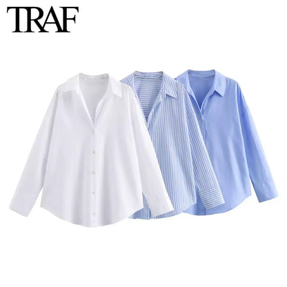 TRAF Women’s Long Sleeve Shirts - Stylish & Comfortable Women's Long Sleeve Top