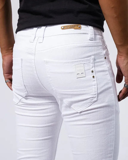Men's Slim Fit Stretch Denim Jeans – Casual Straight-Leg Slim Fit