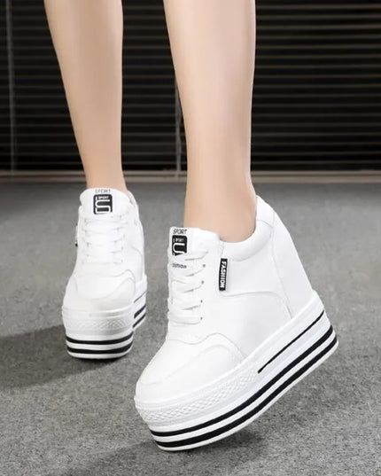Women's Chunky Heel Sneakers