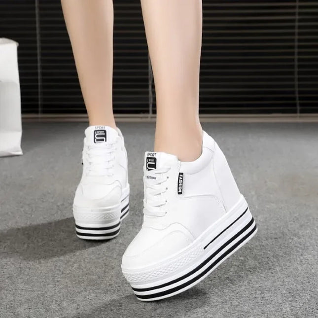 Women's Chunky Heel Sneakers