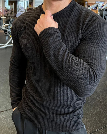 Men's Casual Oversized Long Sleeve Sweater