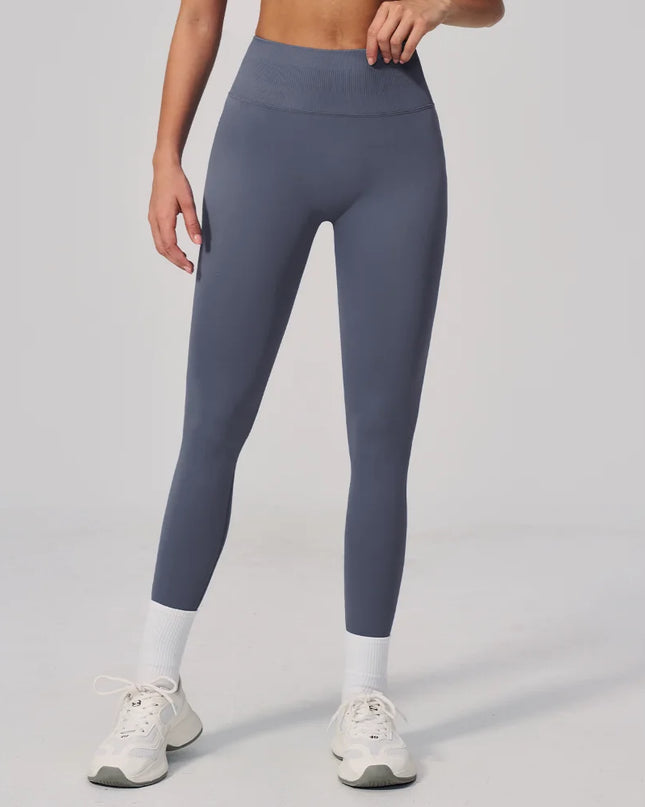 High-Waist Seamless Leggings for Women with Hip-Lifting Design