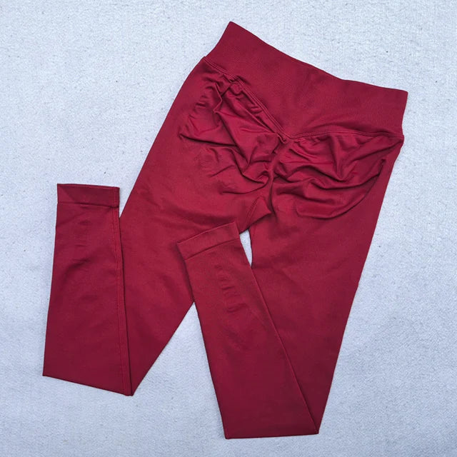 Women's Scrunch Butt-Lifting Ribbed Leggings