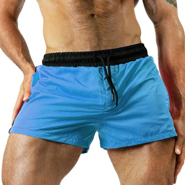 Men's Sports Shorts - Lightweight, Breathable, Quick-Drying, Three-Point Design
