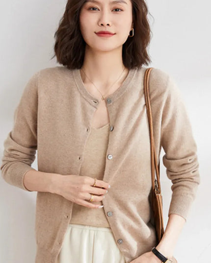 Women's Long Sleeve Cardigan Sweater