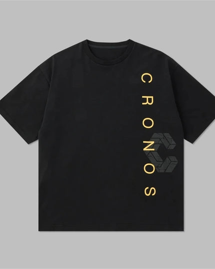 Cronos Men's Loose Fit Oversized Cotton T-Shirt