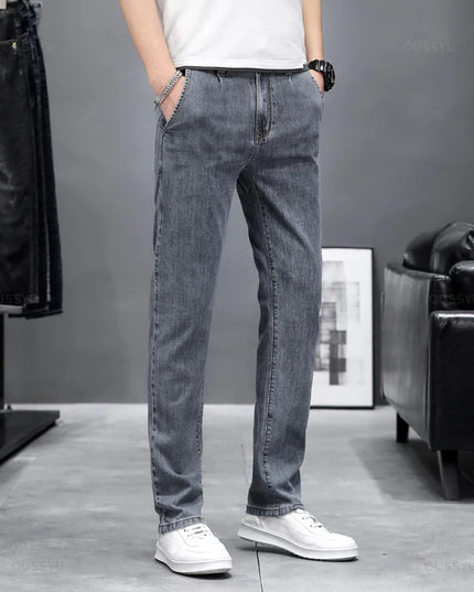 Men's Slim Fit Stretch Skinny Jeans – Casual Casual Denim for Men