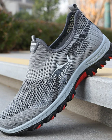 Men's Mesh Breathable Slip-On Sneakers