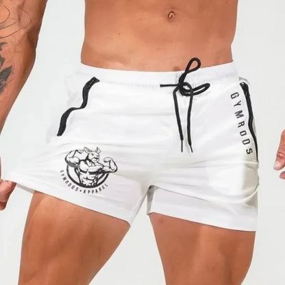 Men's Sports Shorts with Drawstring Elastic Waist