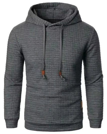 Men's Oversized Casual Hoodie with Zipper - Various Colors